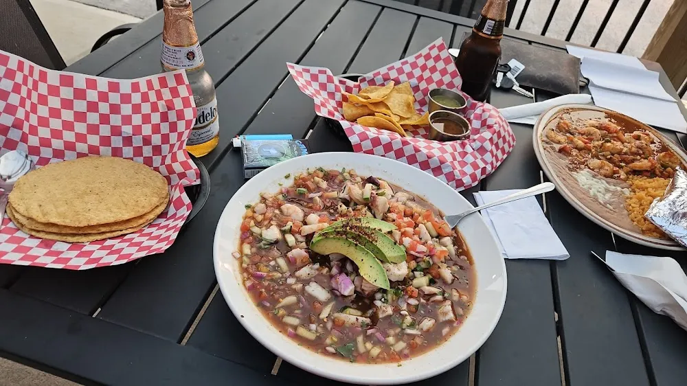 Ceviche Mixto Camarón Y Pulpo